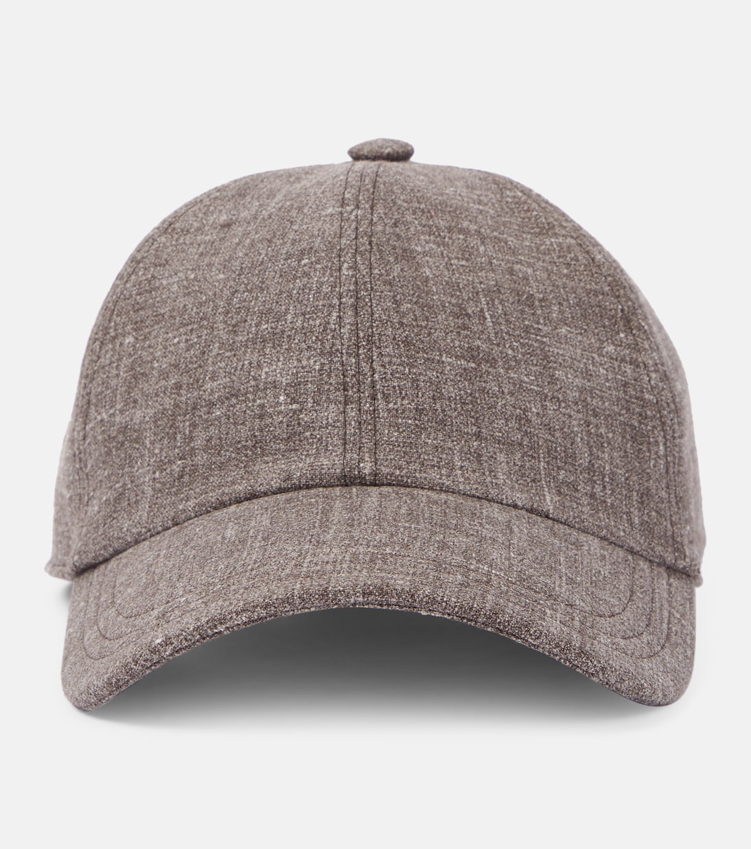 Caspian silk, linen, and wool baseball cap | The Row