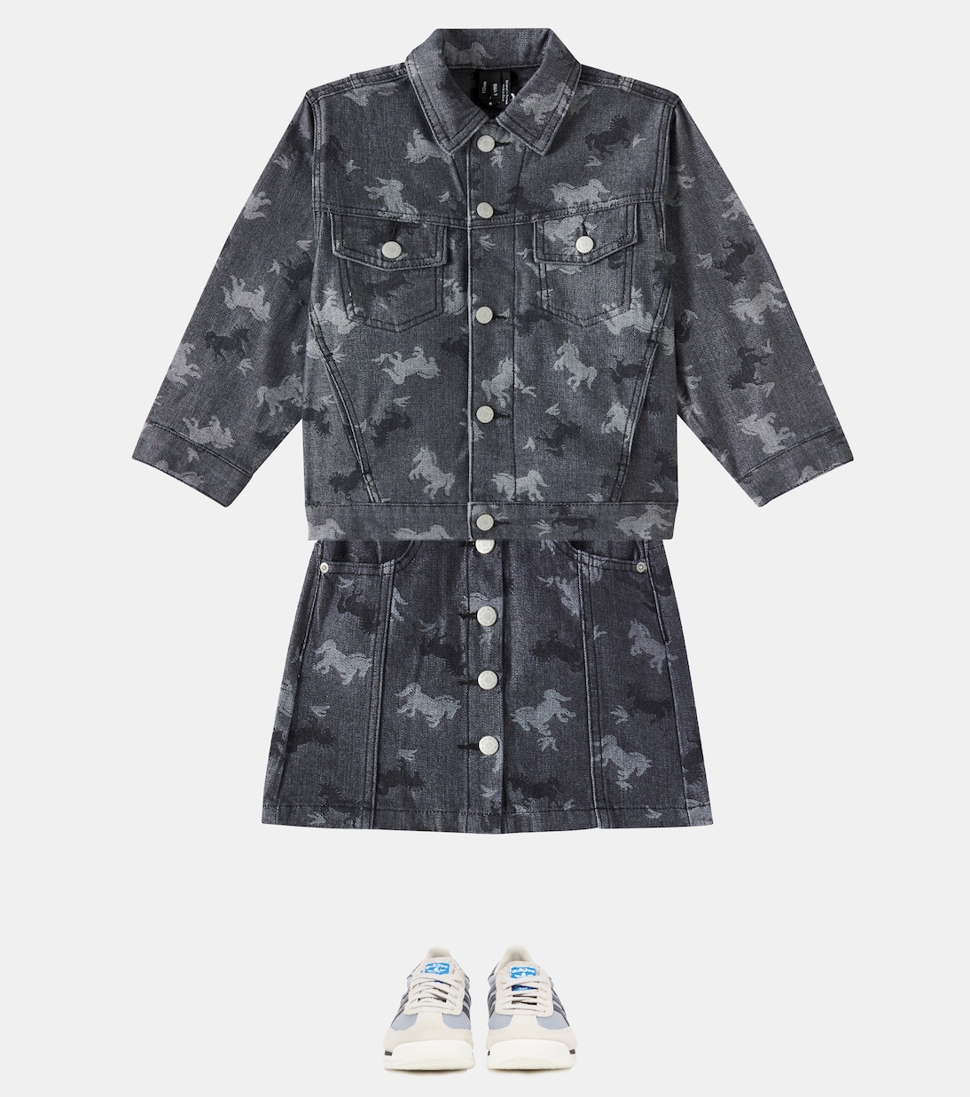 Gonna di jeans Bera in jacquard | Molo
