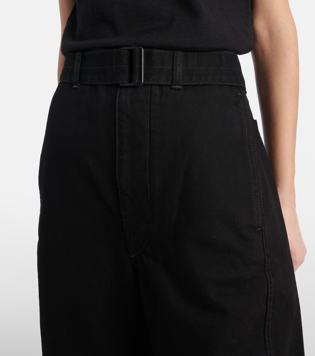 Jean ample à taille mi-haute | Lemaire