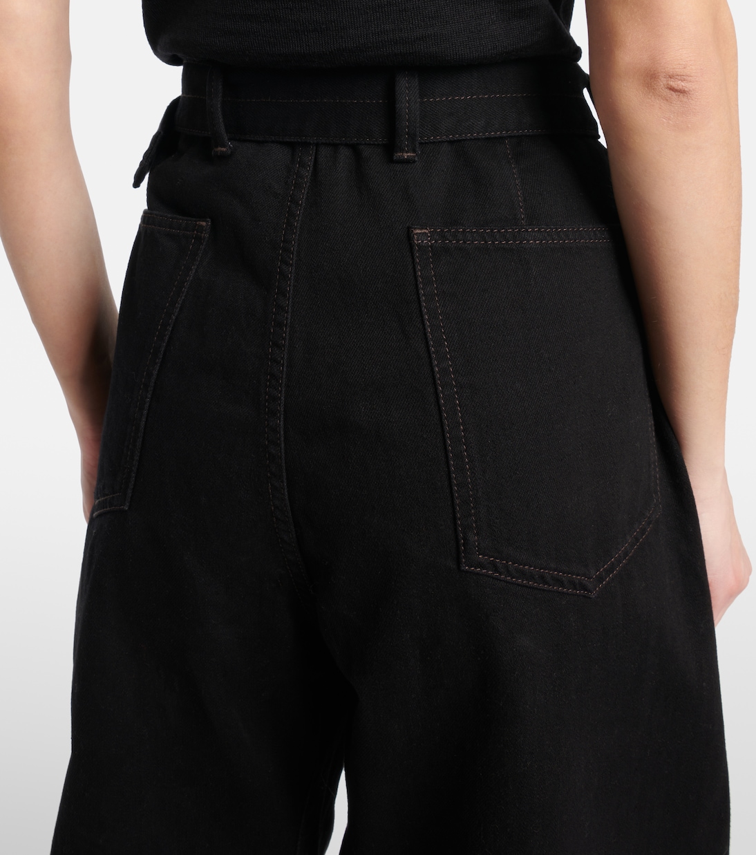 Jean ample à taille mi-haute | Lemaire