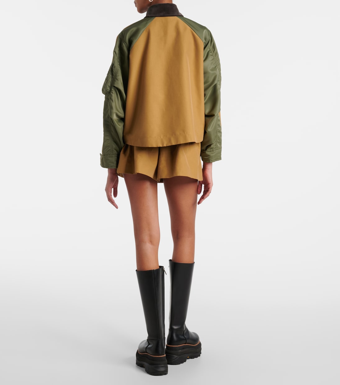 Cotton-blend twill blouson | Sacai