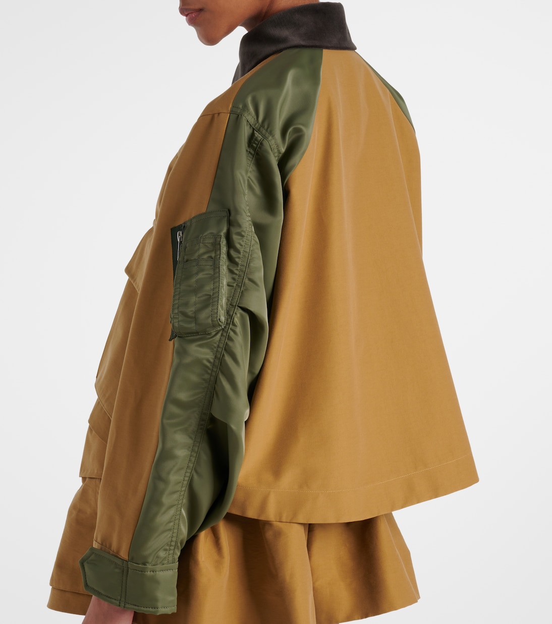 Cotton-blend twill blouson | Sacai