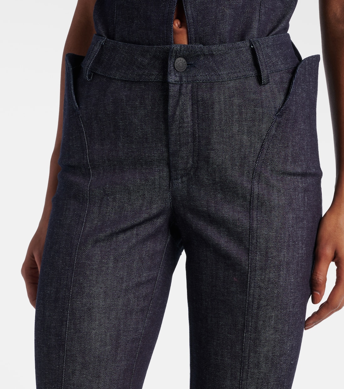 Jean skinny à taille haute | Mugler