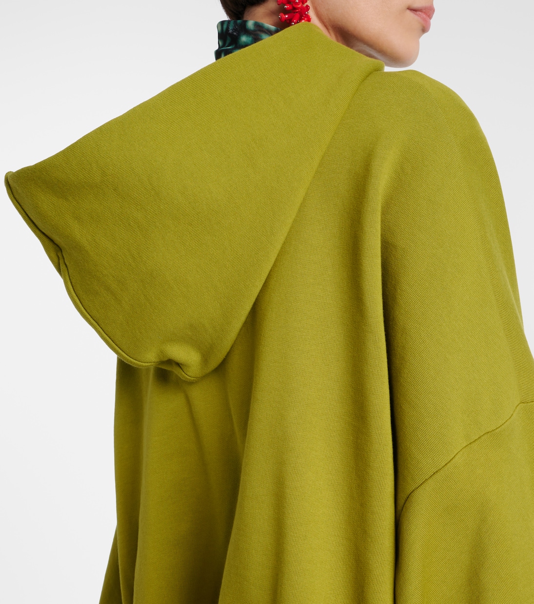 Sweat-shirt à capuche en coton | Dries Van Noten