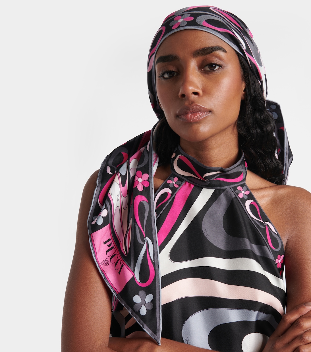 Foulard Maddalena e Onde in seta | Pucci