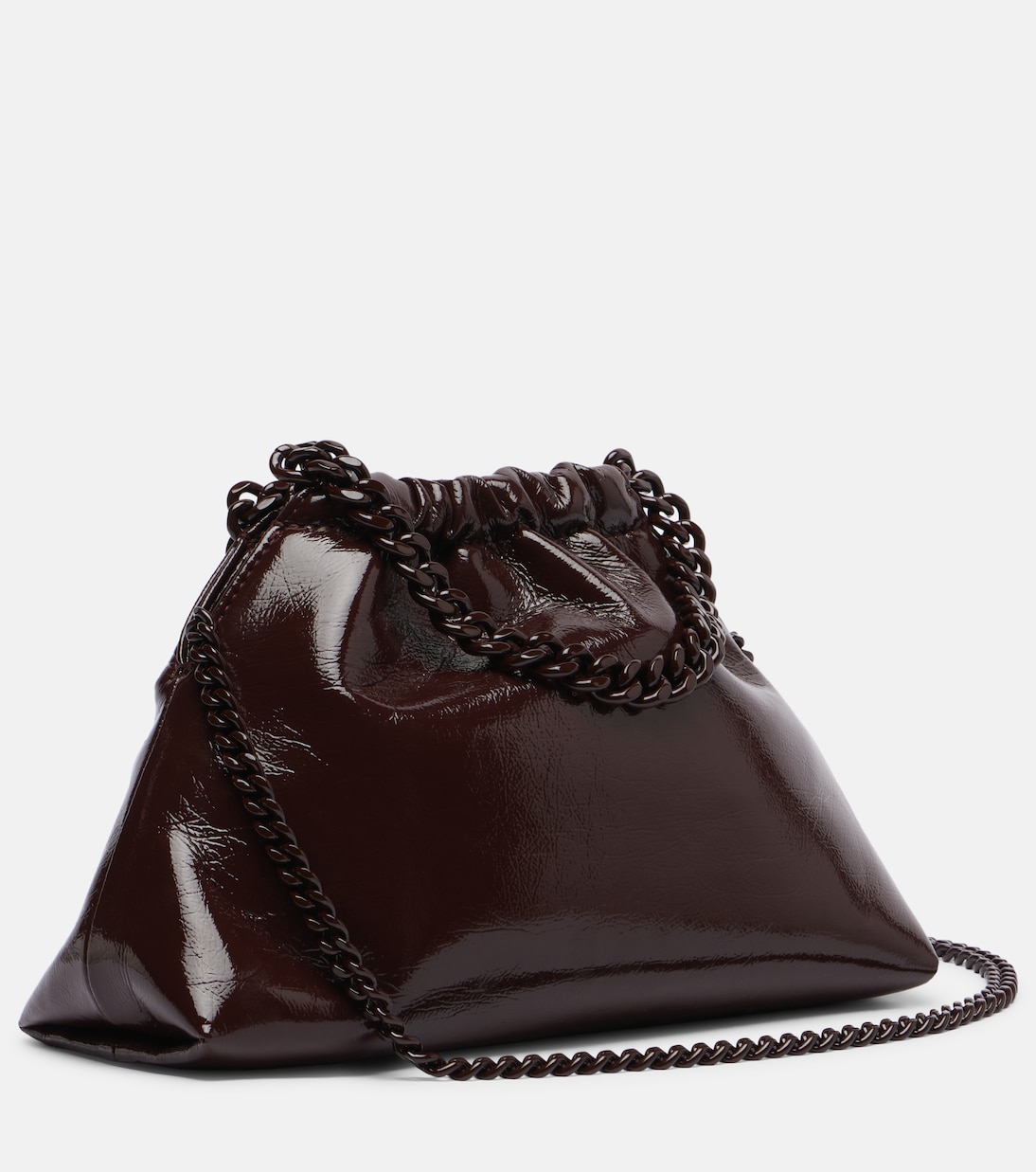 Cabas Falabella Small en cuir synthétique verni | Stella McCartney