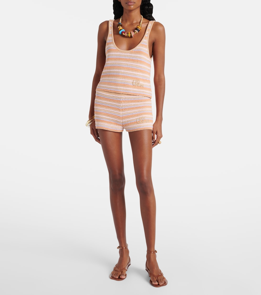 Shorts aus Häkelstrick | Chloé