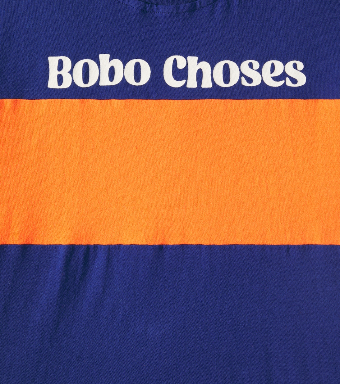T-shirt imprimé en coton à logo | Bobo Choses