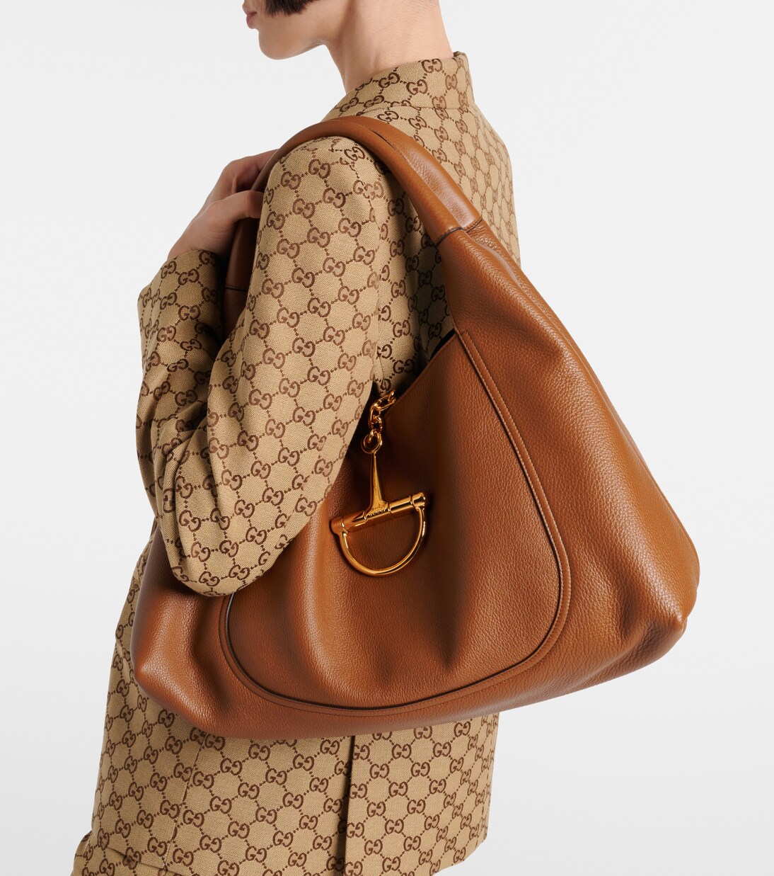 Borsa a spalla Gucci Softbit Large in pelle | Gucci
