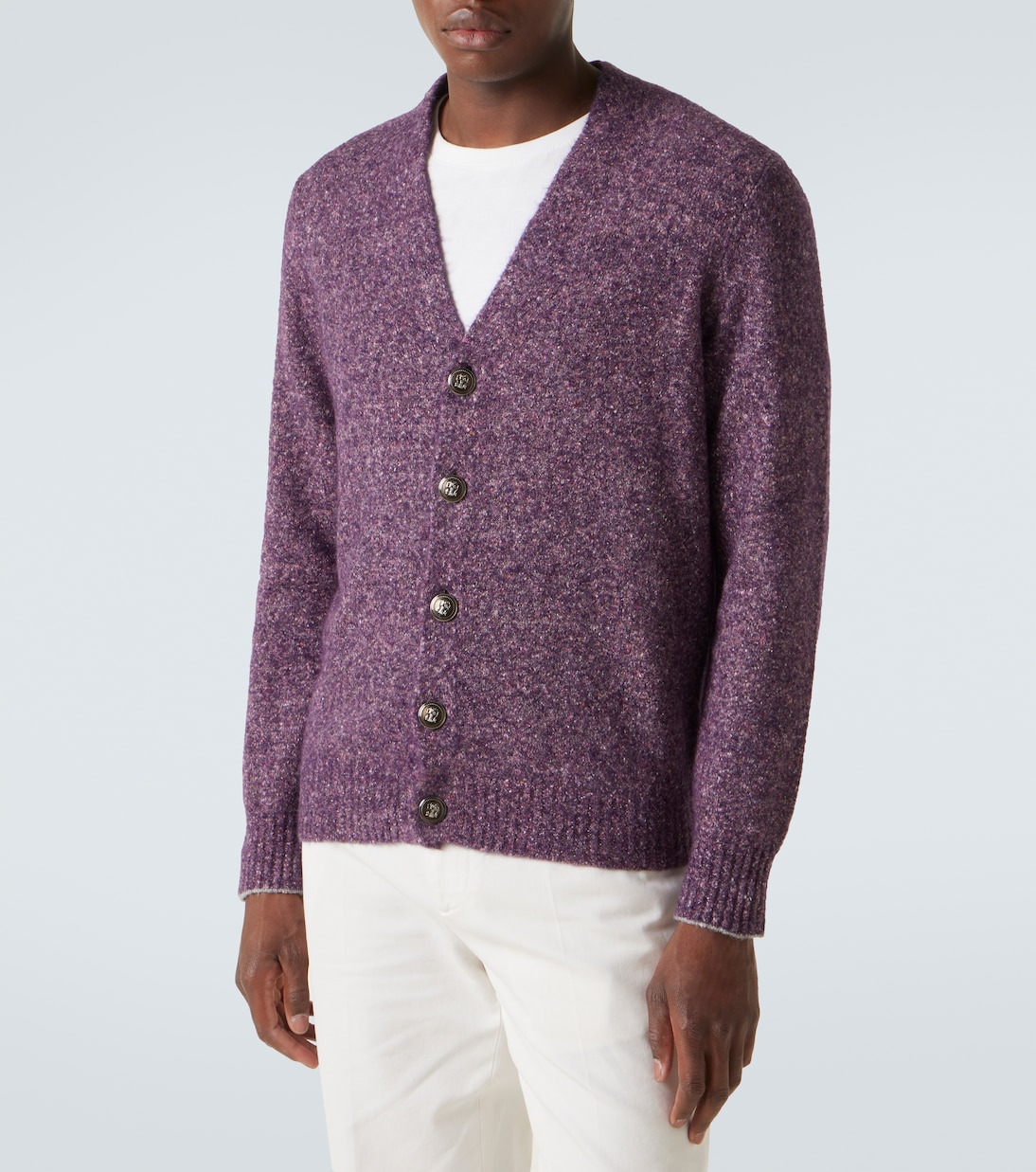 Cardigan aus Tweed | Brunello Cucinelli