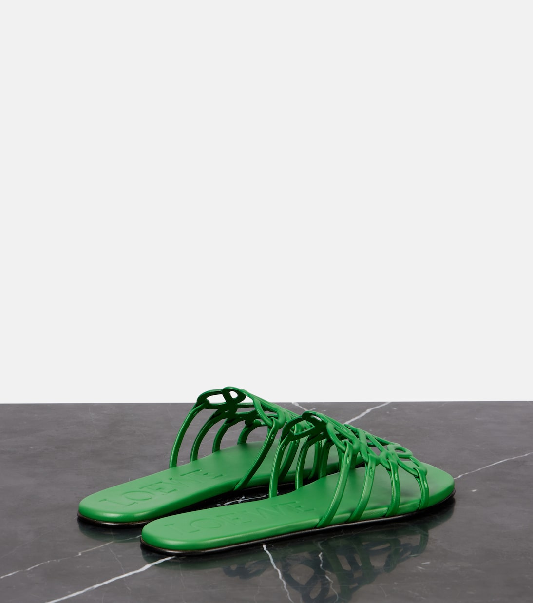 Mules Anagram en cuir | Loewe