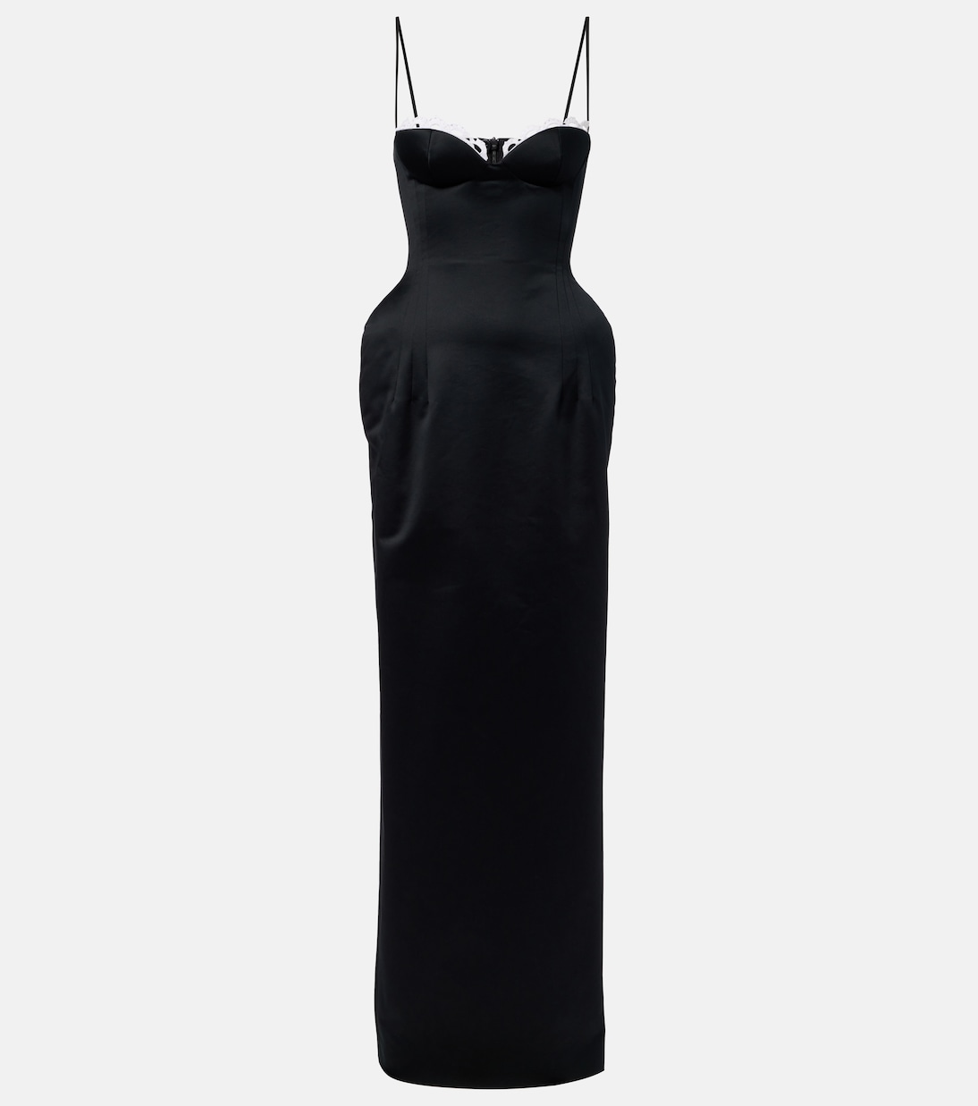 Bustier-Kleid aus Baumwollsatin | Magda Butrym