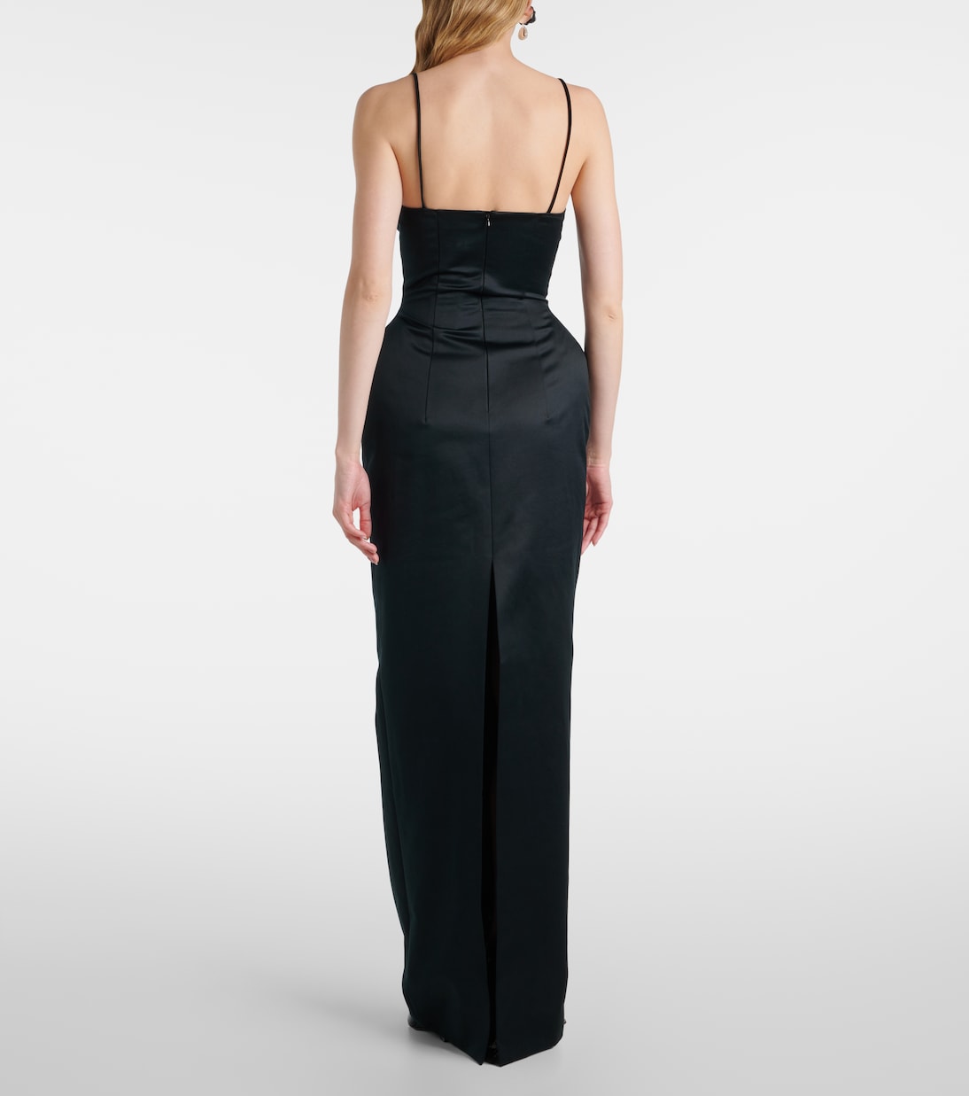 Bustier-Kleid aus Baumwollsatin | Magda Butrym