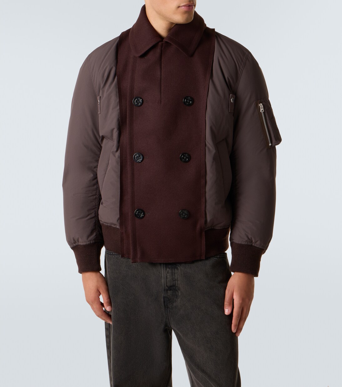 Veste matelassée en laine | Sacai