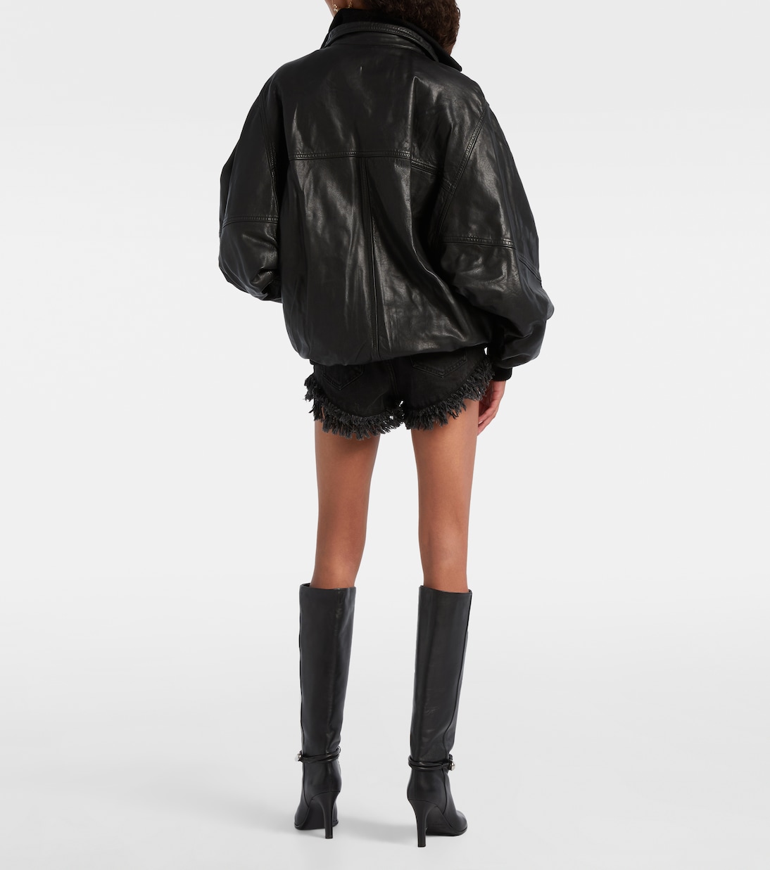 Dorry oversized leather jacket | Isabel Marant