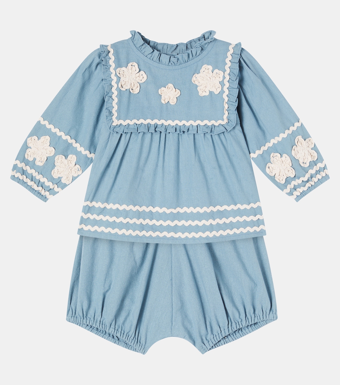 Bébé – Ensemble top et short Inga en coton | Bebe Organic