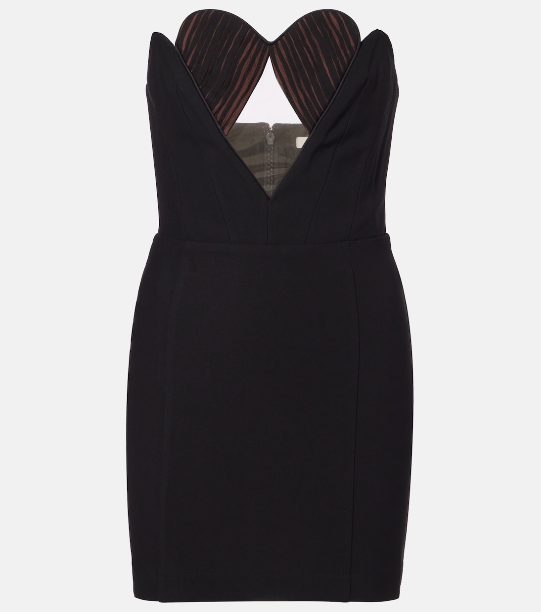 Cutout strapless minidress | Nensi Dojaka
