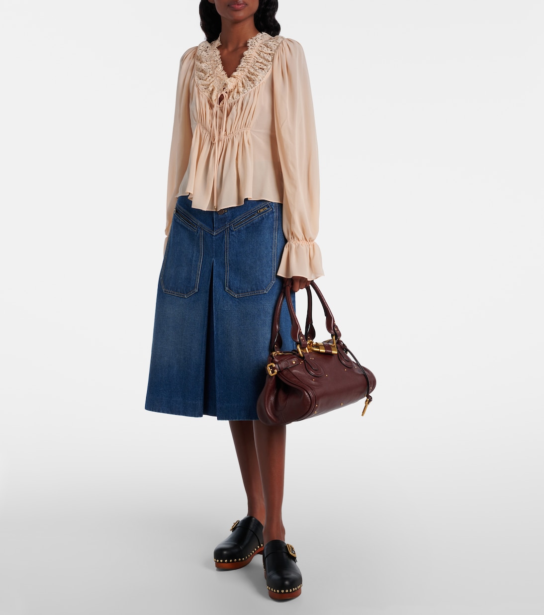 Paddington Small leather shoulder bag | Chloé