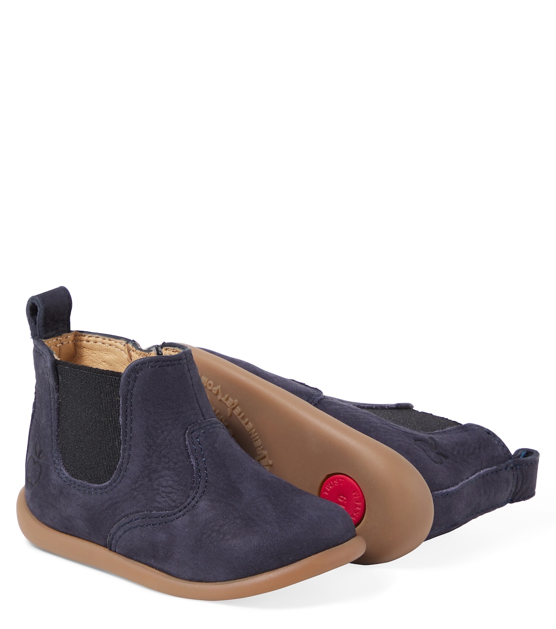 Bottines Chelsea Stand-Up Jod en daim | Pom d'Api