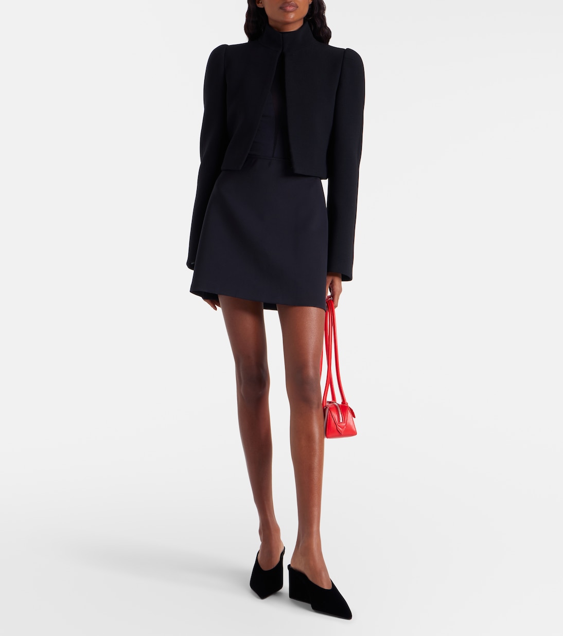 Minifalda Midnight Grace de jersey de tiro alto | Wolford