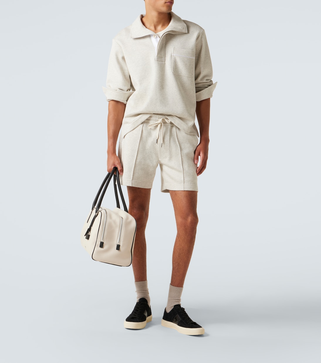 Shorts aus Baumwolle, Seide und Kaschmir | Tom Ford