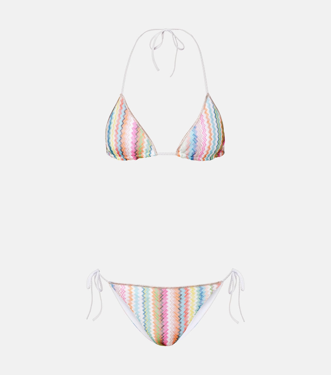 Bikini de lamé en zigzag | Missoni