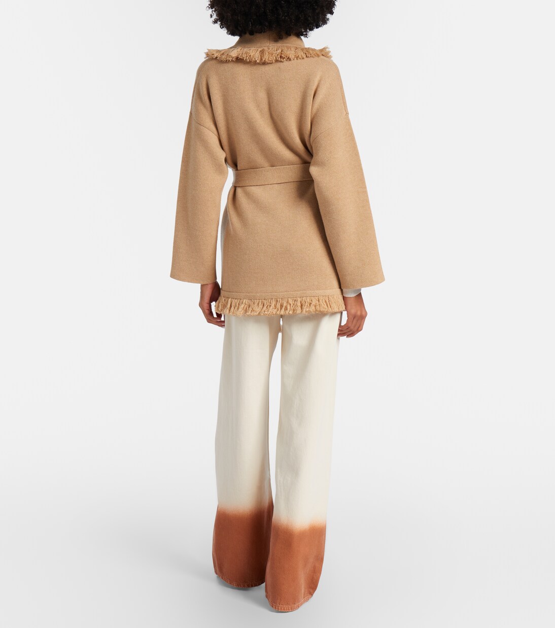 Wide-Leg Jeans Shades Of Eden | Alanui