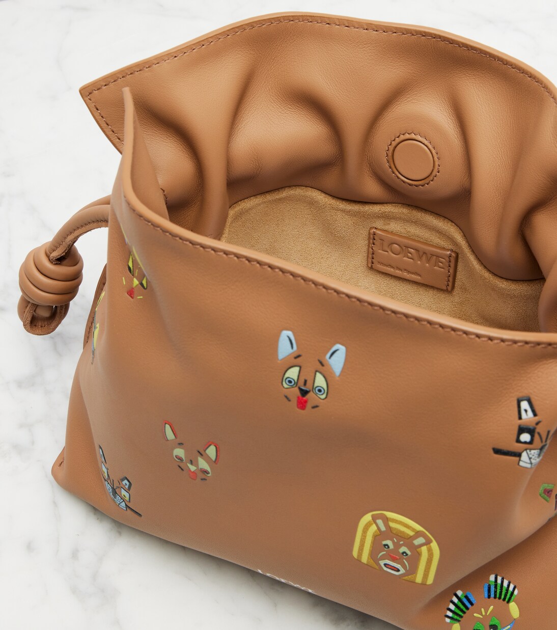 x Louis Wain Flamenco Cats Mini clutch | Loewe