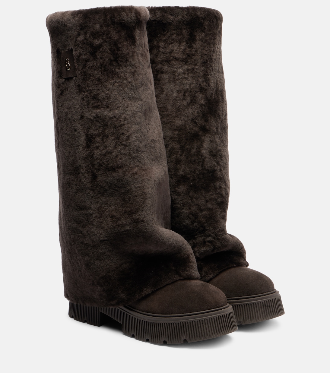 Turin shearling and suede boots | Bogner
