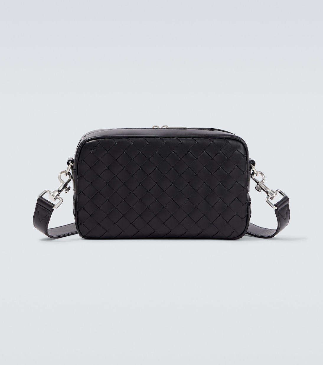 Intrecciato Small leather crossbody bag | Bottega Veneta