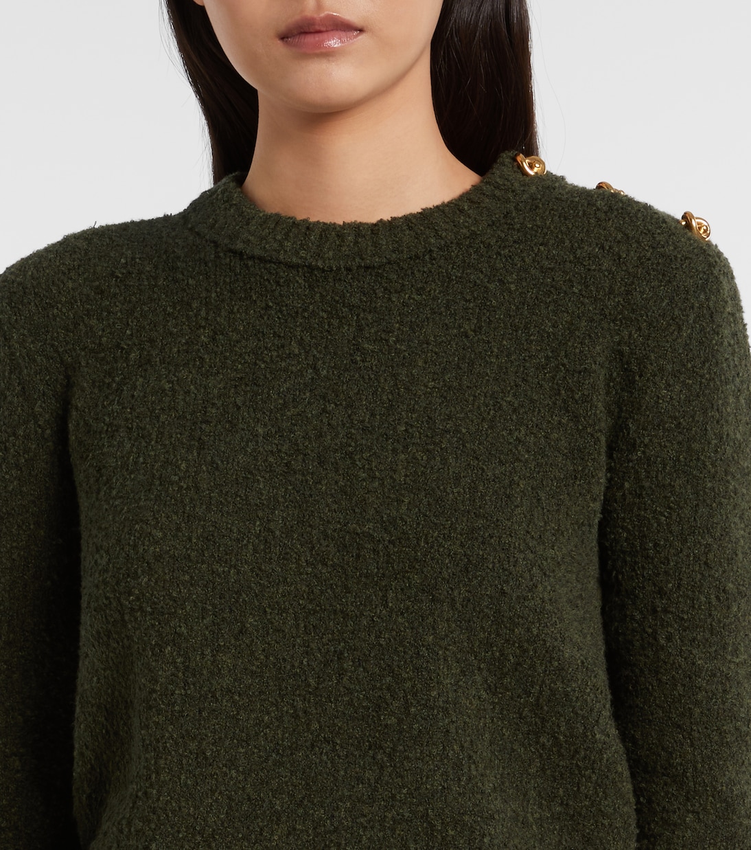 Knot bouclé sweater | Bottega Veneta