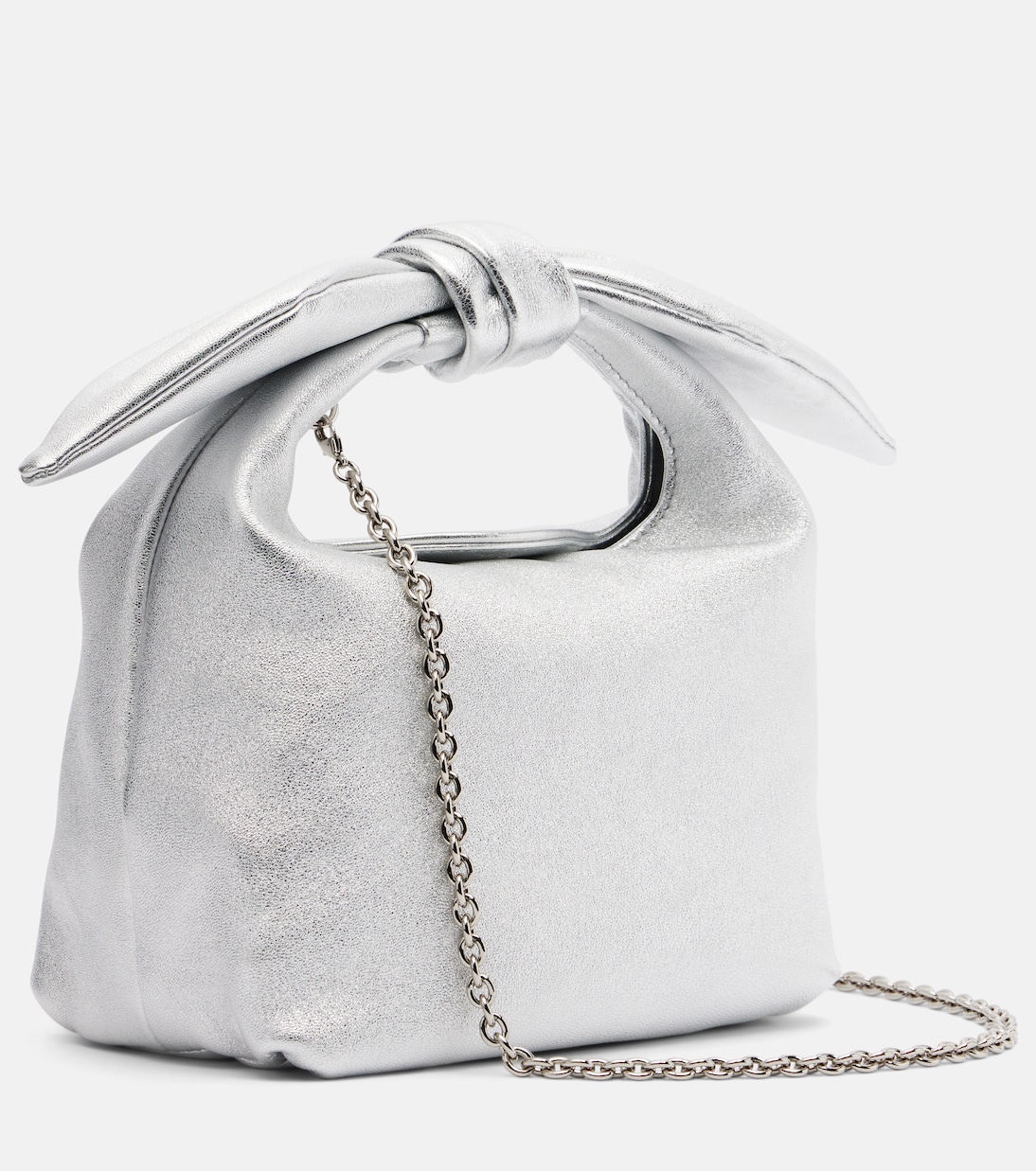 Bow Tie Mini leather top-handle bag | Aquazzura