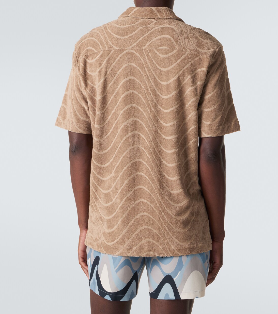 Cotton-blend bowling shirt | Frescobol Carioca