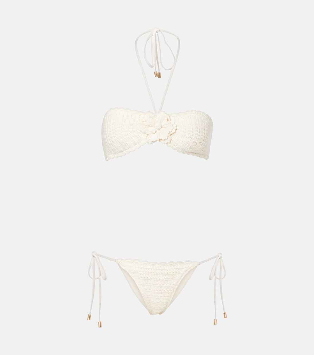 Awaken crochet cotton bikini | Zimmermann