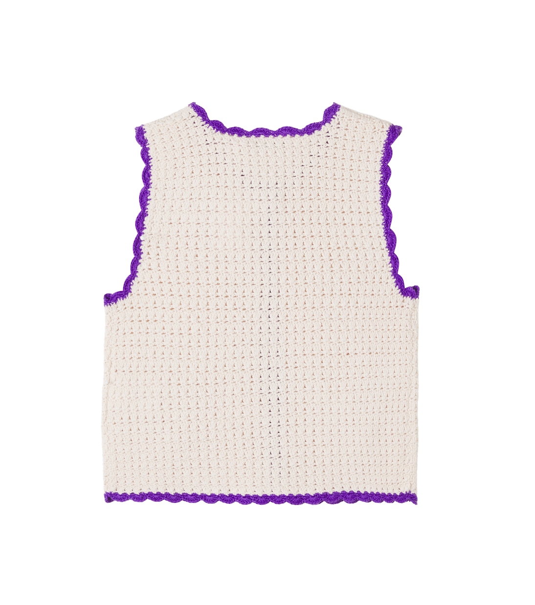 Laila crochet cotton vest | Bonpoint