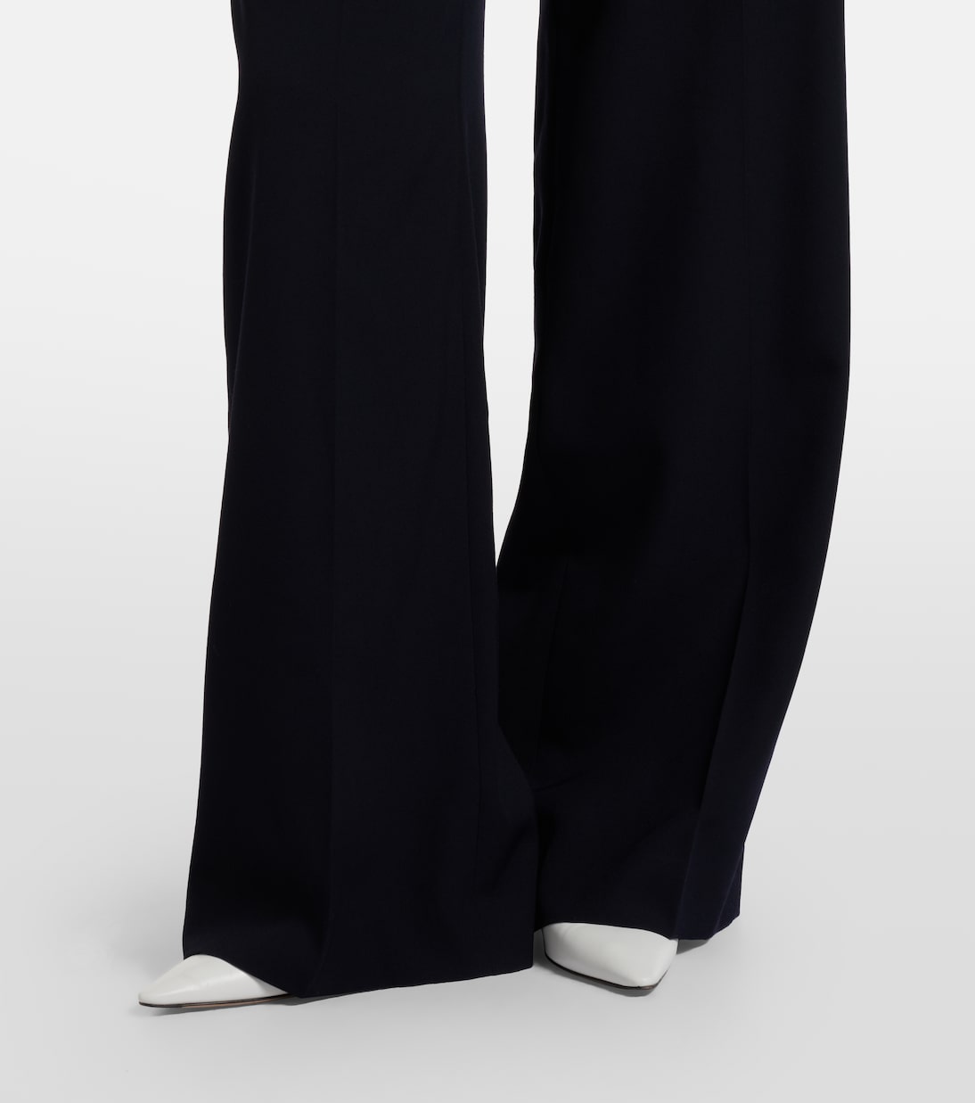 Dender wool wide-leg pants | The Row