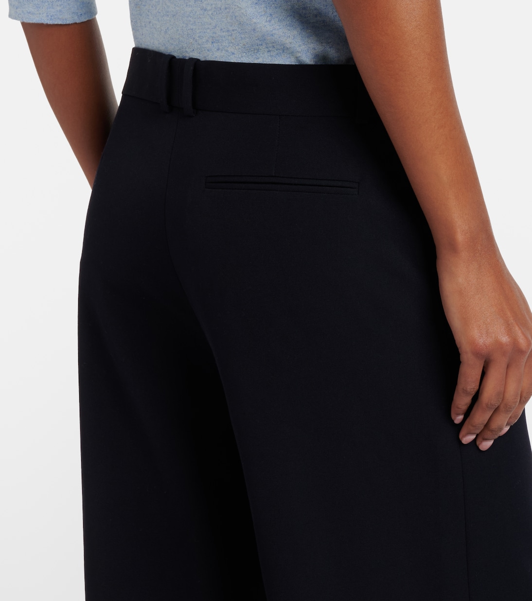 Dender wool wide-leg pants | The Row