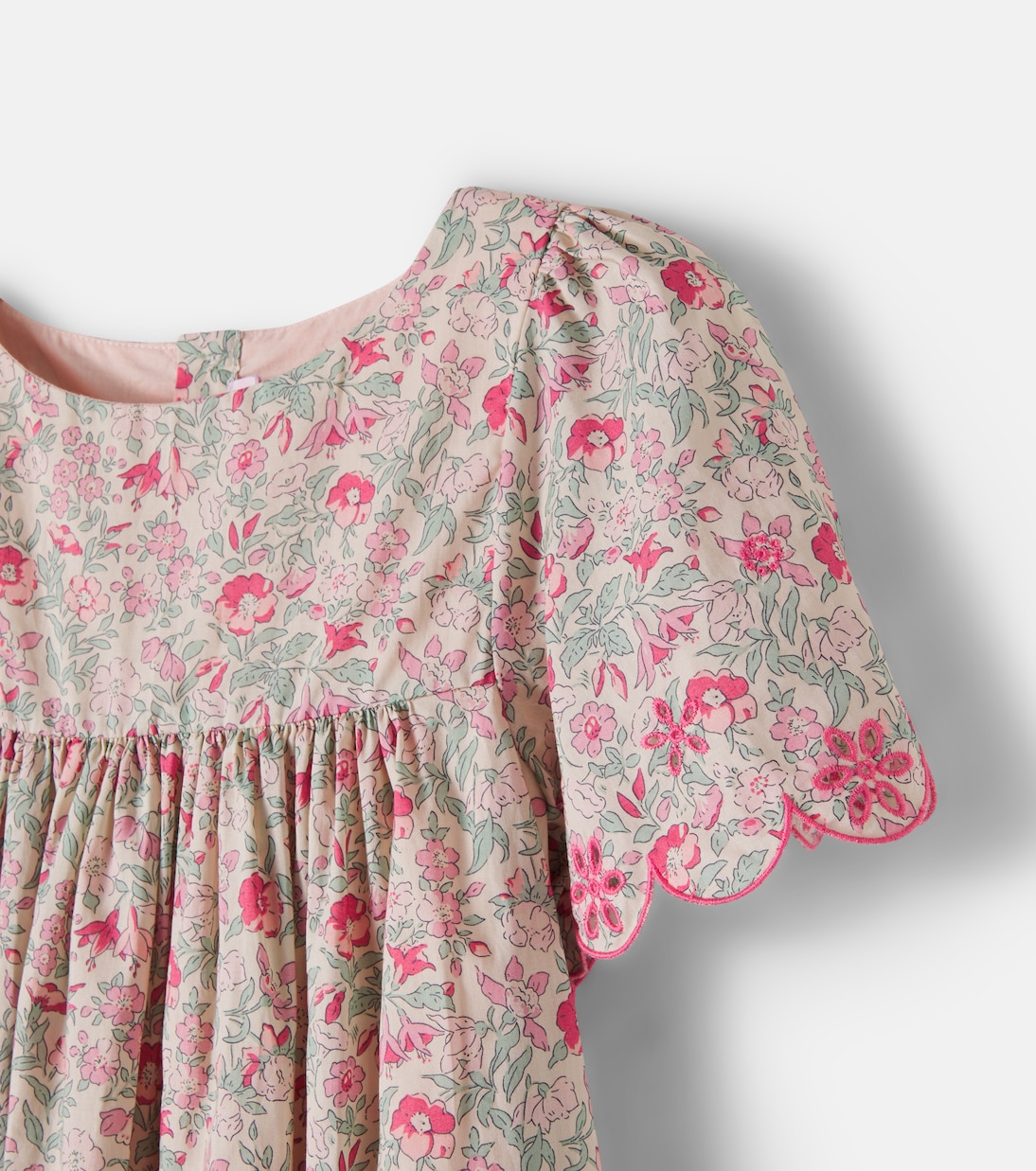 Lysiane floral cotton dress | Bonpoint