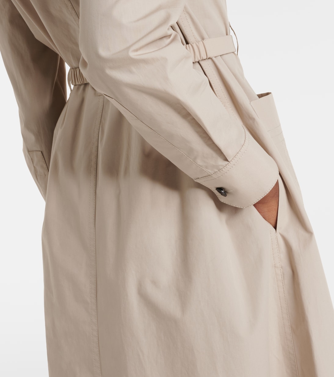 Midikleid aus einem Baumwollgemisch | Tory Burch