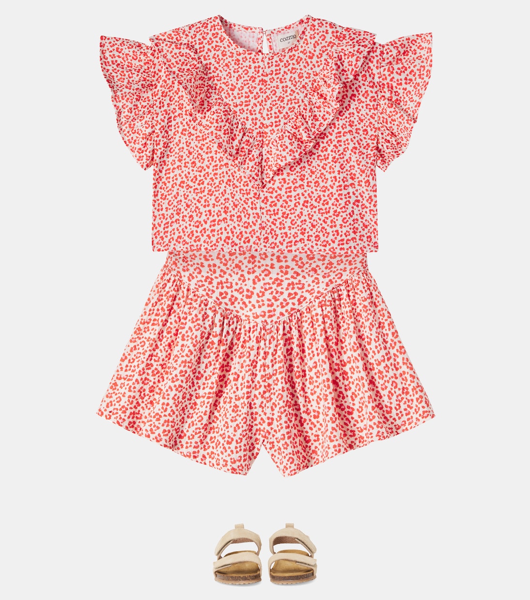 Top Duna imprimé en coton  | Cozmo