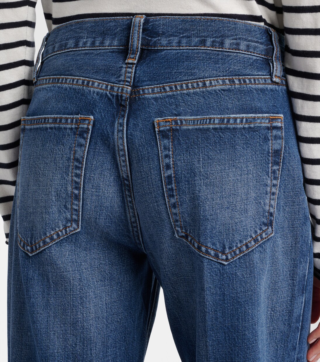 Jeans The Off Duty Stroll a gamba larga | Frame