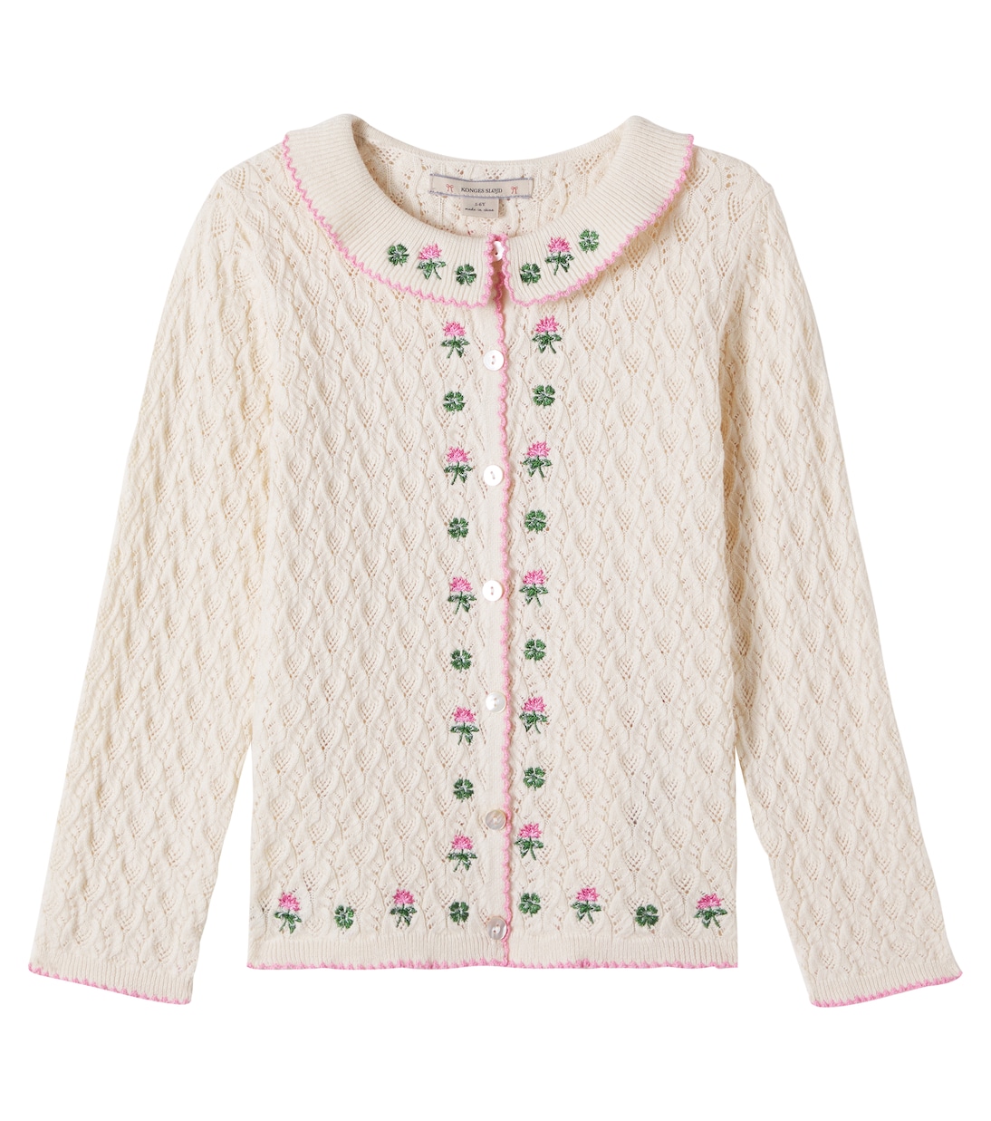 Rosier cotton, wool, and cashmere cardigan | Konges Sløjd