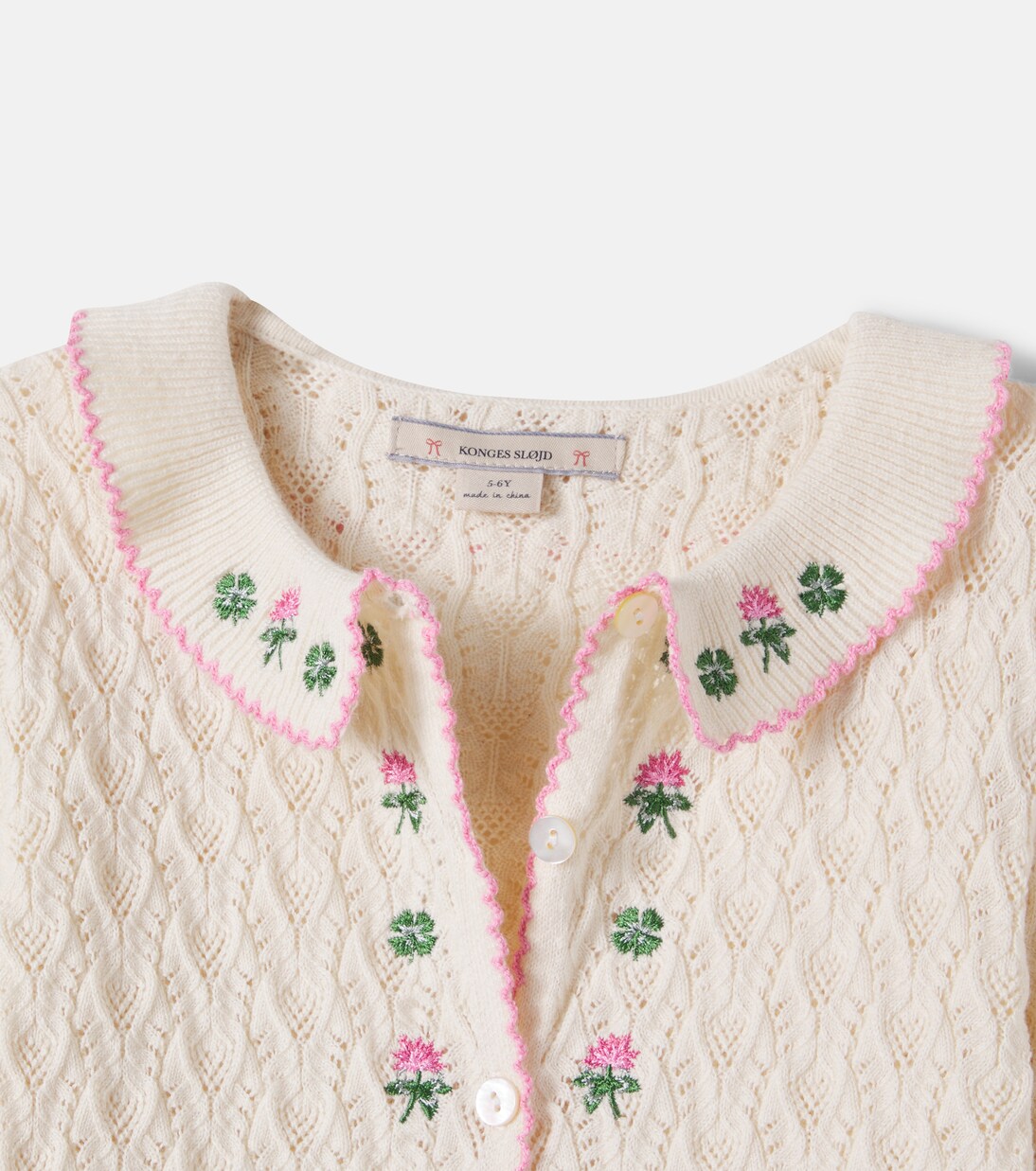 Rosier cotton, wool, and cashmere cardigan | Konges Sløjd