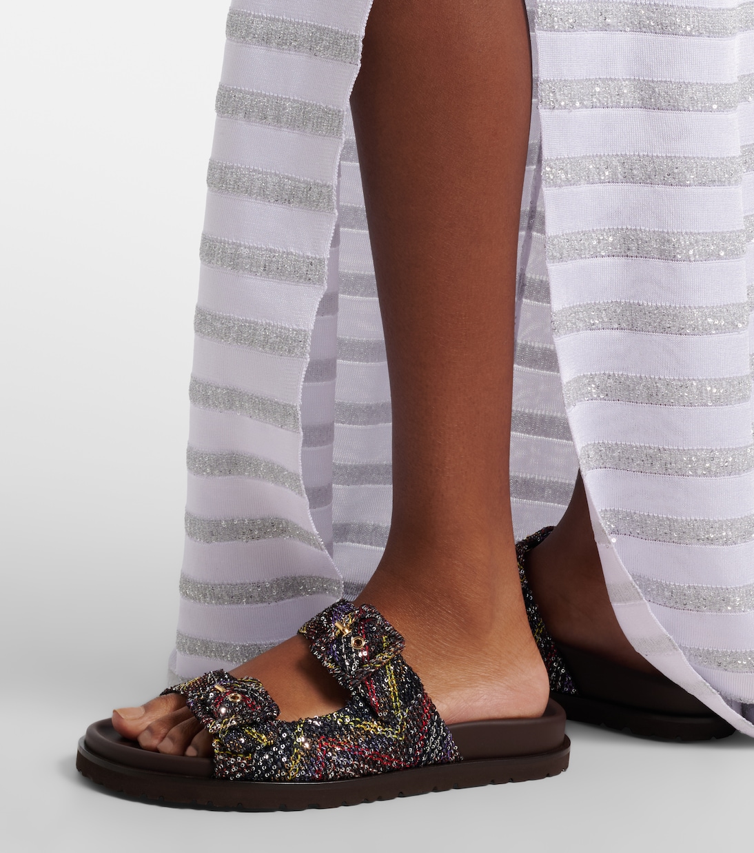 Clea Zigzag sequined sandals | Missoni