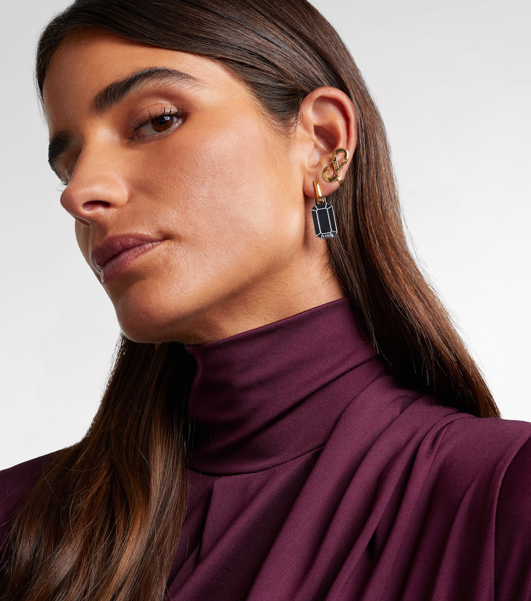 Ear cuff individual Romy de oro de 18 ct | Eéra