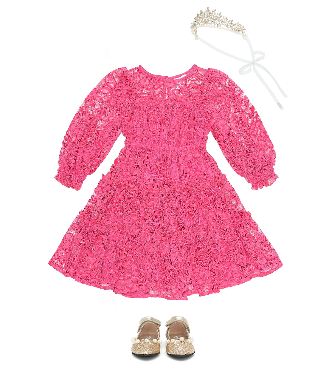 Embellished ballet flats | Monnalisa