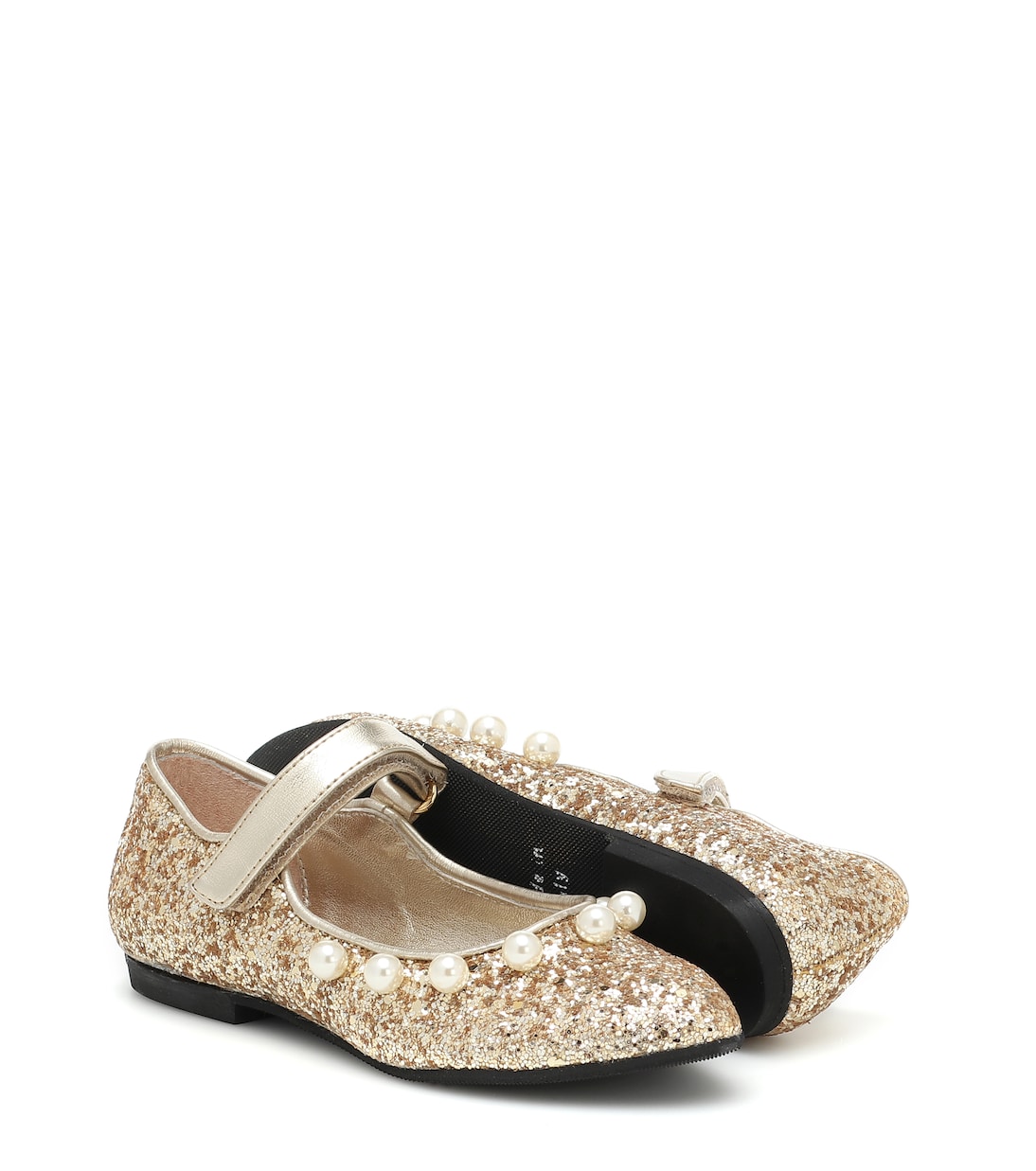 Embellished ballet flats | Monnalisa