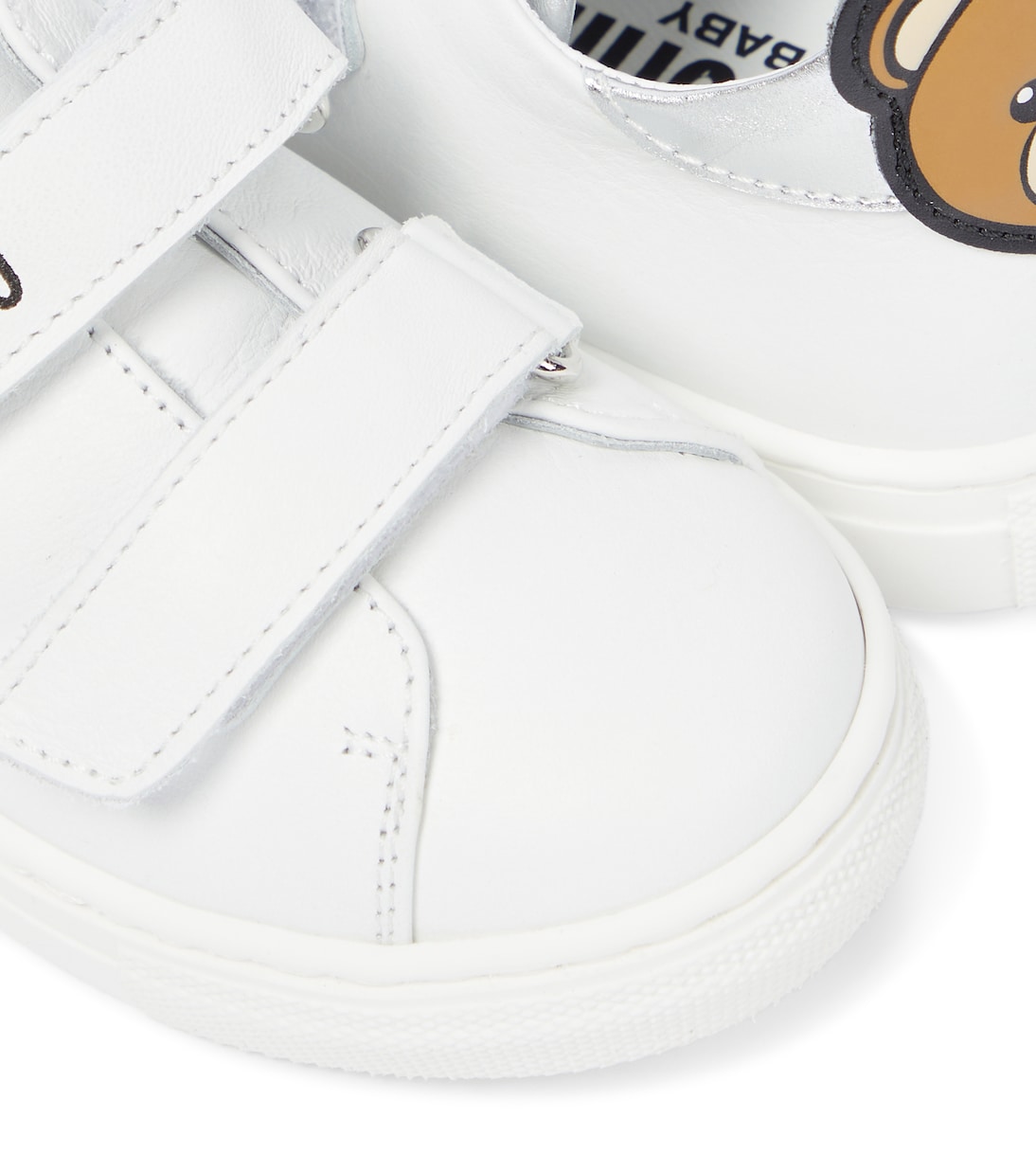 Leather sneakers | Moschino Kids