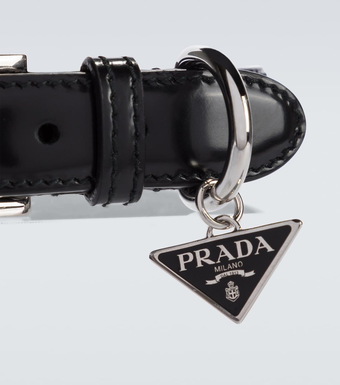 Collare per cani in pelle | Prada