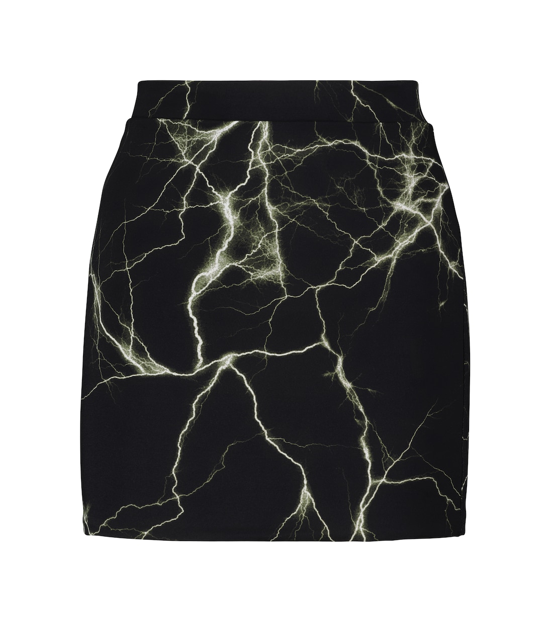 Minigonna in jersey stretch con stampa | Vetements